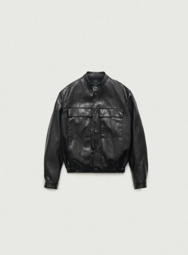 Ava Leather Jacket_Black