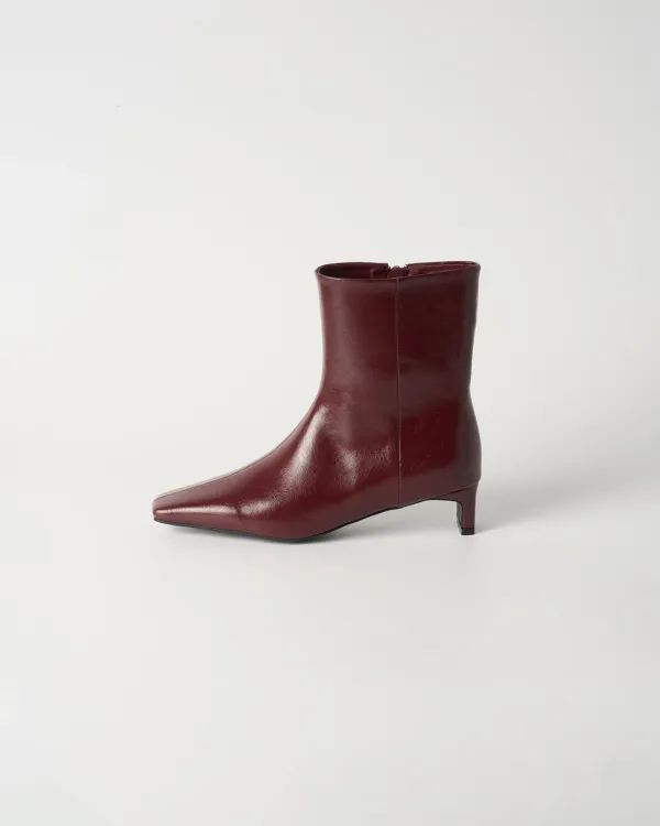Ankle Boots [BURGUNDY]