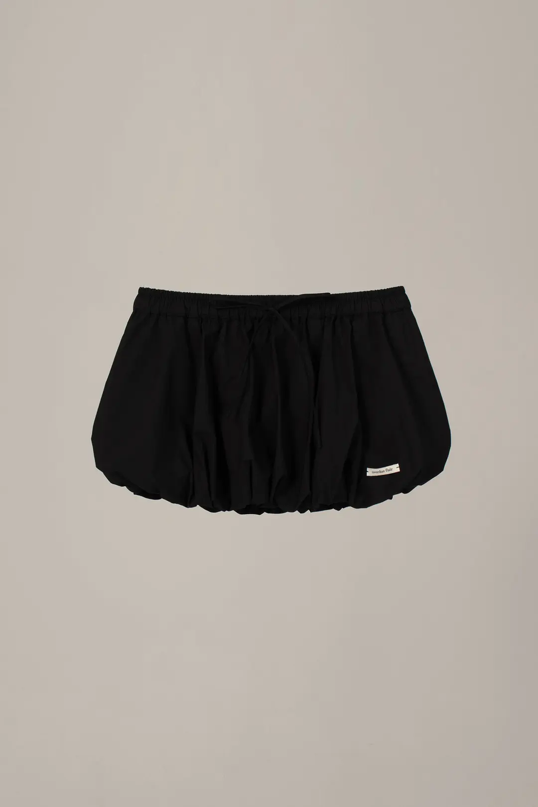 오버듀플레어 BALLOON MICRO MINI SKIRT_BLACK 상품 이미지 1