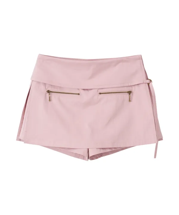 Sleek Mini Skorts-Pink