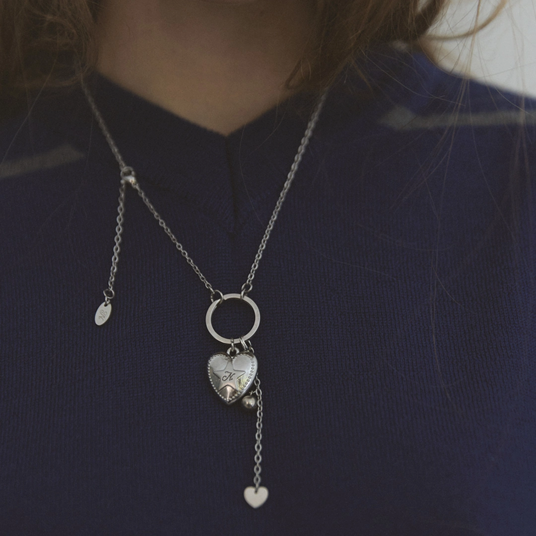 엔프프 ember necklace-silver 상품 이미지 2