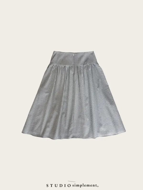 Monceau Gathered Skirt