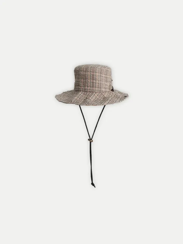 MONTE BUCKET HAT NATURE CHECK