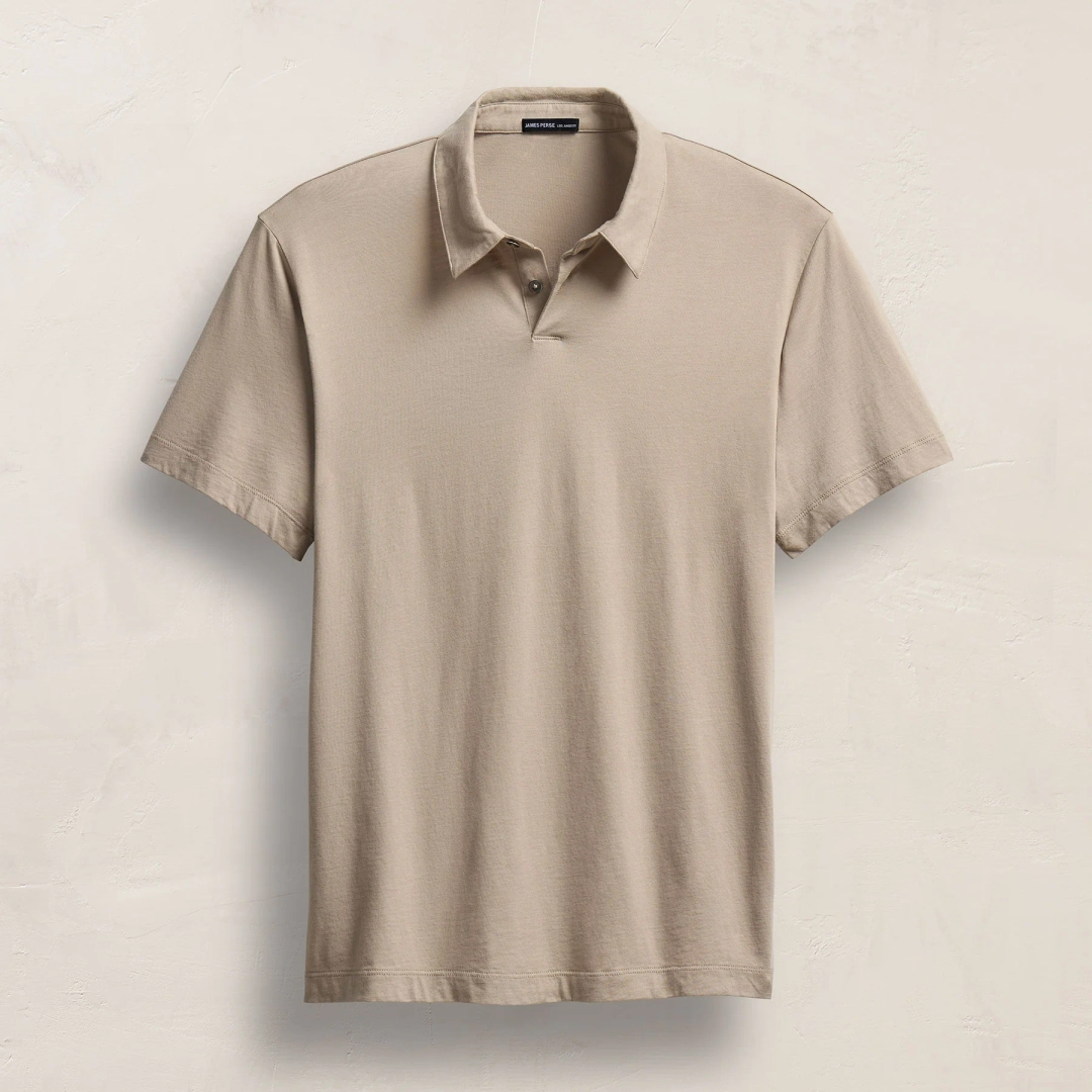 제임스펄스 Brushed Lotus Polo - Overcast 상품 이미지 1