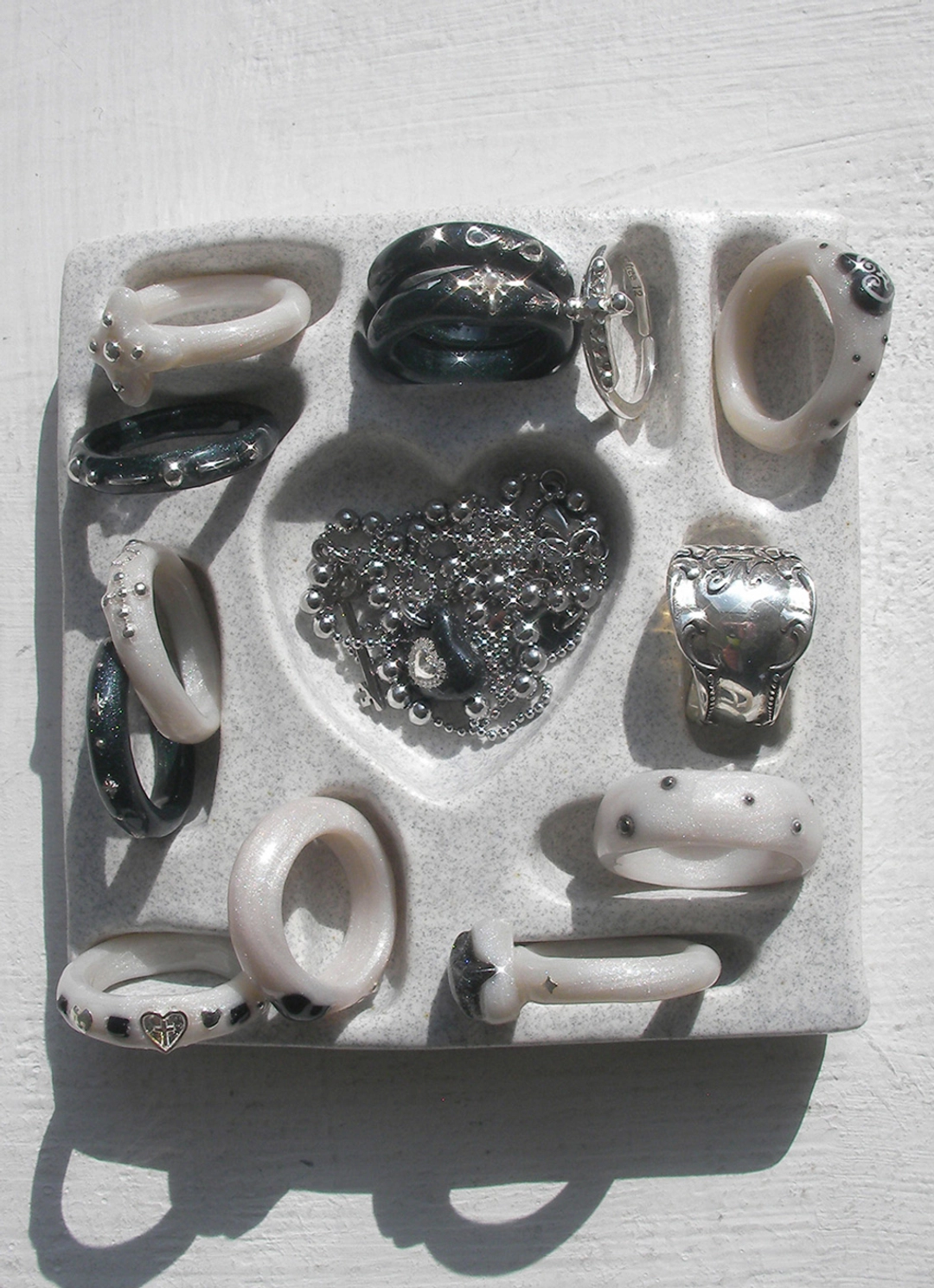 엔프프 ceramic peep holder-white silver 상품 이미지 2