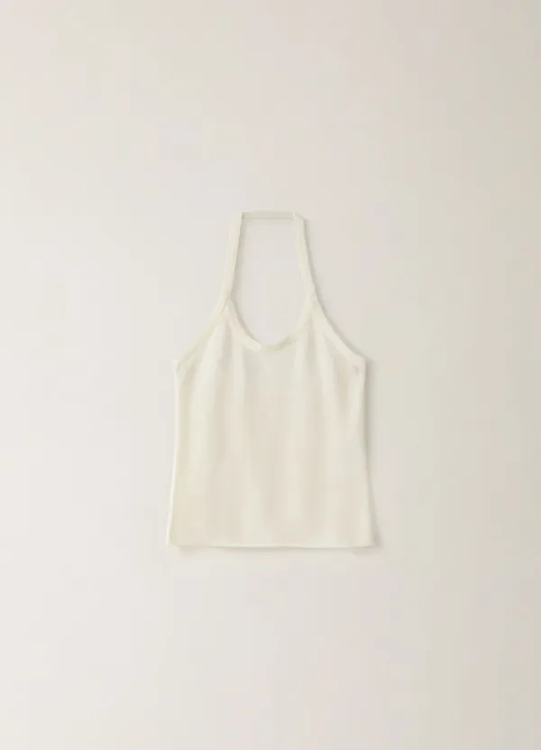 Kid Halter Knit Vest - Ivory (10월 말 순차배송)