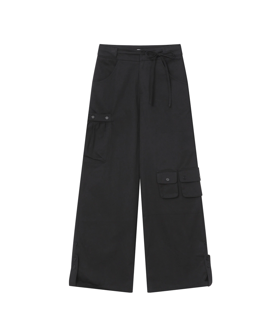 미세키서울 Shirring pocket wide pants BLACK 상품 이미지 1