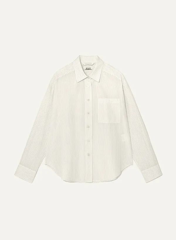 [RESTOCK] Cotton Shirt Plain-Stripe (UEYAMA JAPAN)