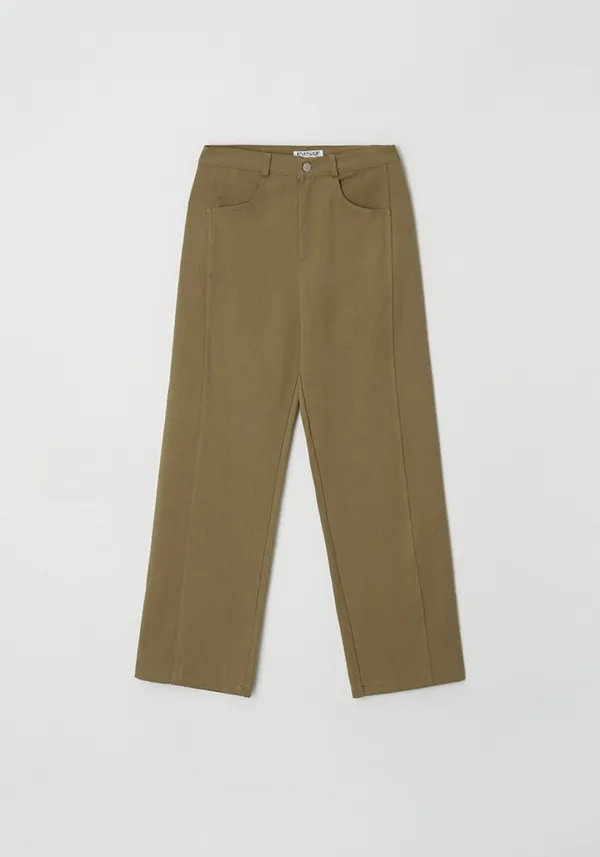 Line pants (Beige)