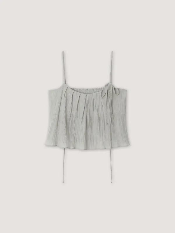 Forte Tuck Blouse - Sage Green