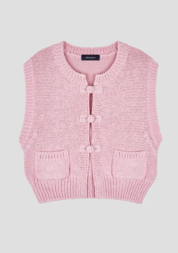 Drop vest Pink
