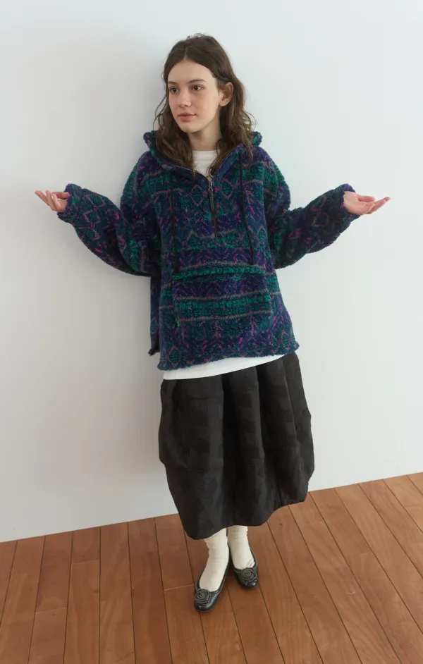 441. Boucle Anorak_Purple