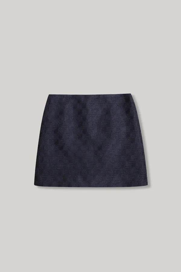 Dolce Jacquard Mini Skirt