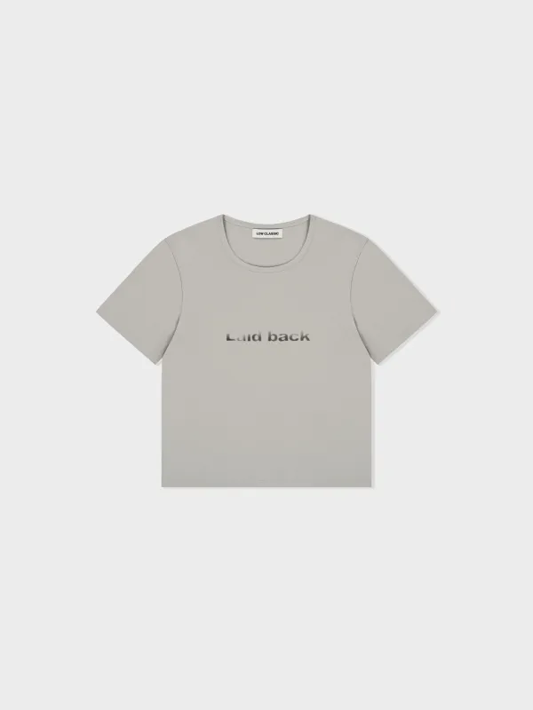 Laid Back T-Shirt_Light Grey
