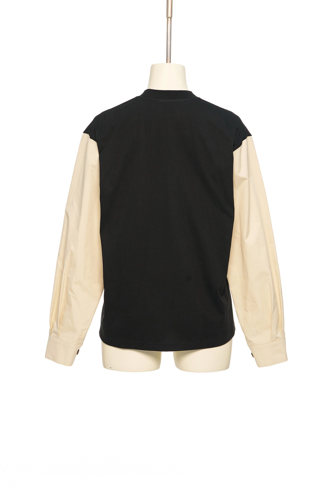 푸쉬버튼 PS26 BLACK DUALBLOCK SHIRTSLEEVE TOP 상품 이미지 3