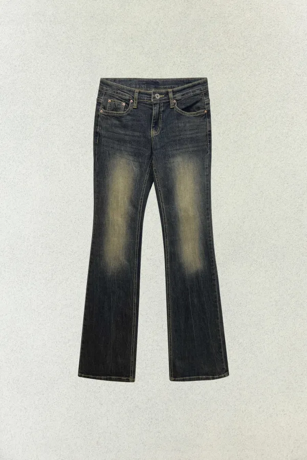 CIEL BOOTCUT DENIM PANTS / LIGHT BLUE