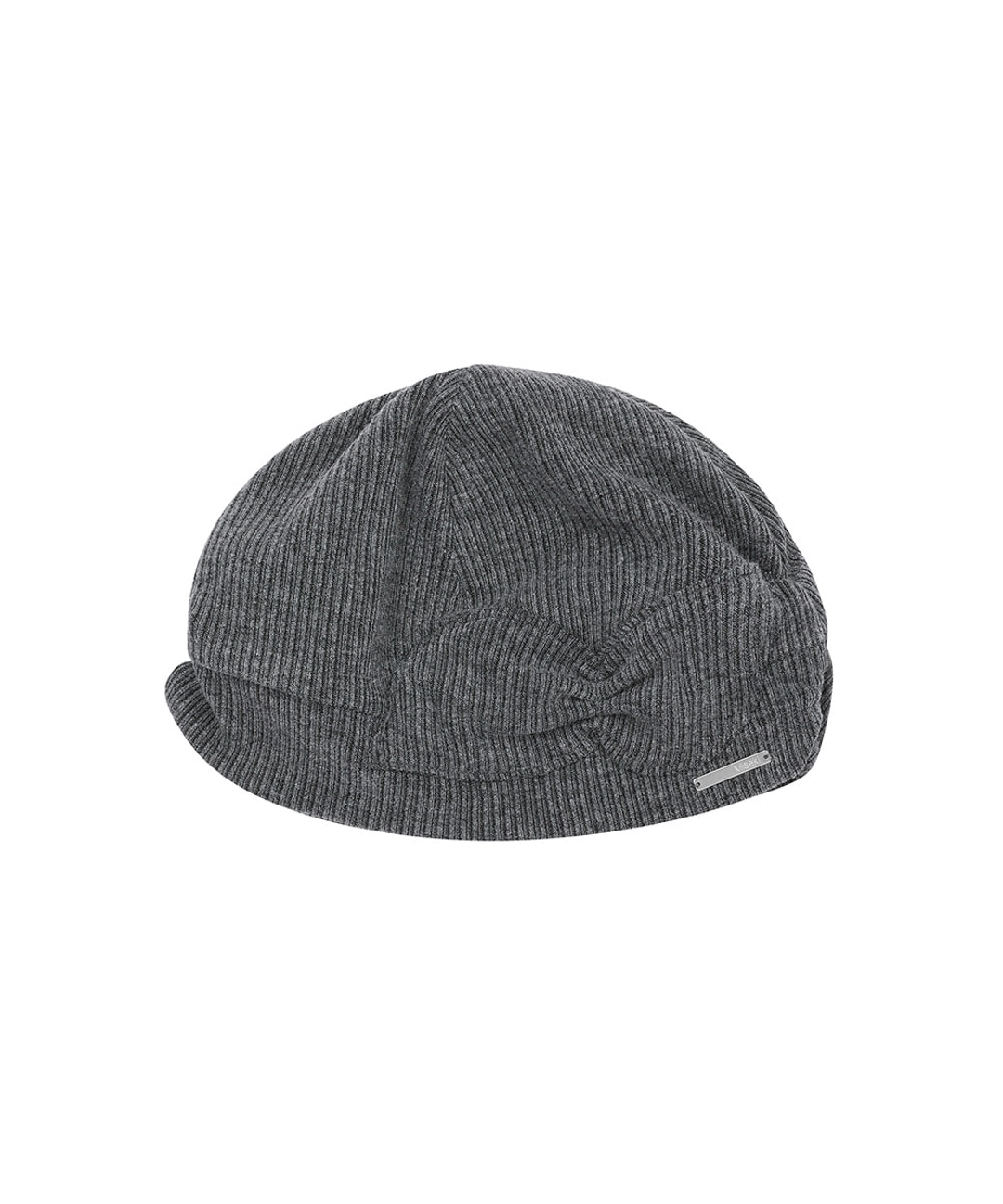 미세키서울 Knit turban beanie CHARCOAL 상품 이미지 1