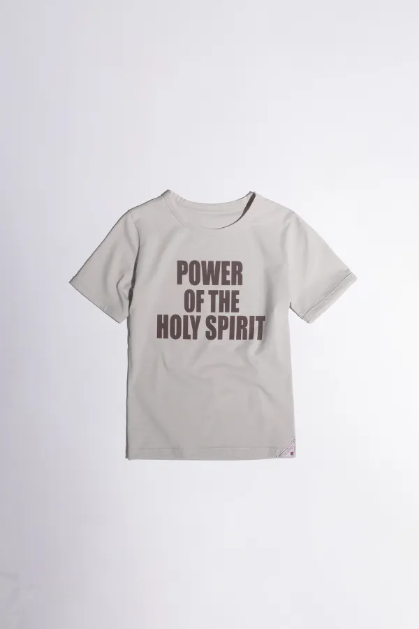 Spirit Baby Tee Warm Gray