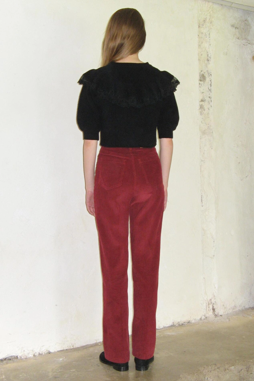 시눈 Ruffle Puff Cardigan (Black) 상품 이미지 2