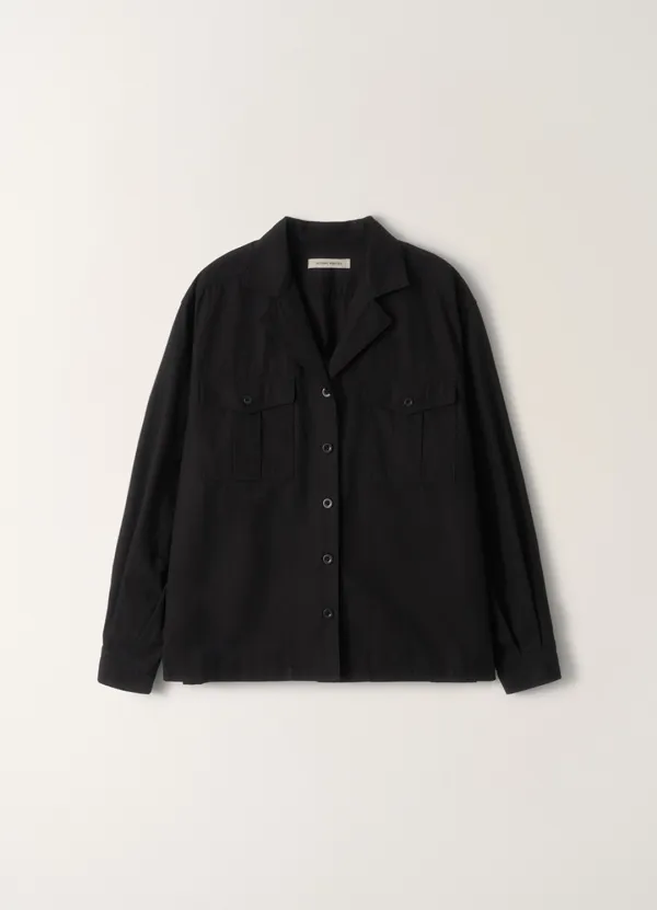 Gardeners cotton shirt (Charcoal)