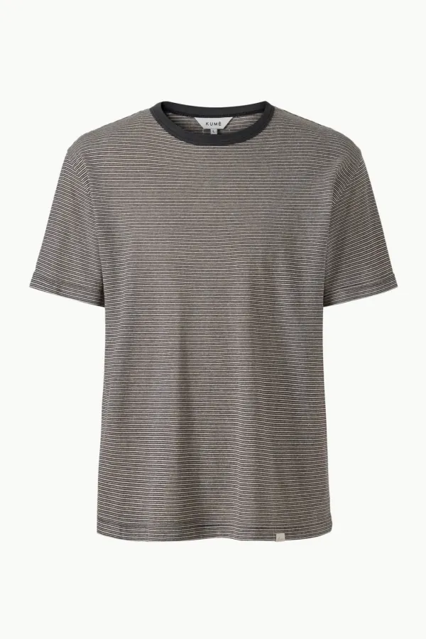 Men\'s Essential Striped T-Shirt, Gray