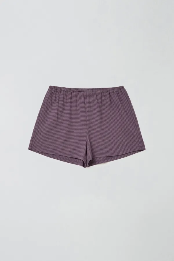 [1차 리오더] STRIPE TRUNK SHORTS_GREY