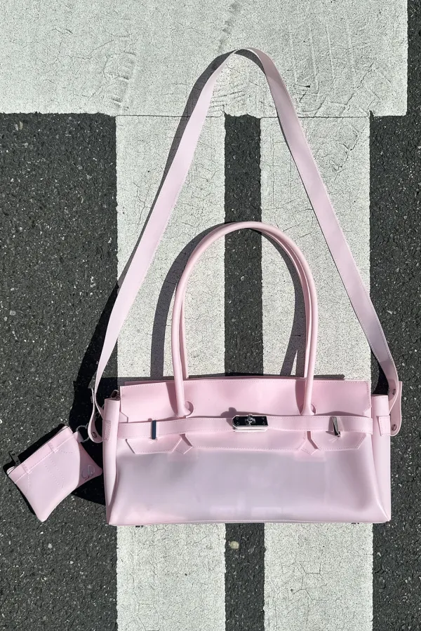 [카드지갑 증정] JELLY TWO-WAY BAG IN PINK