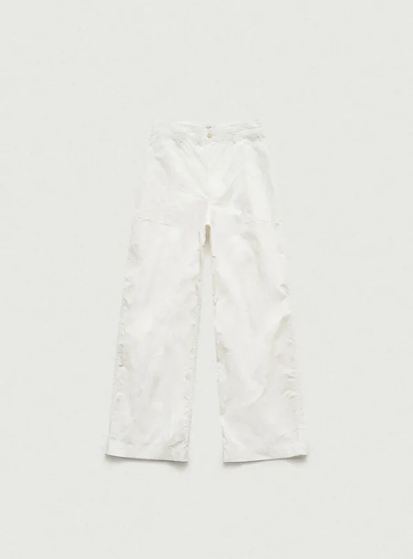 Airy Fatigue Pants_White