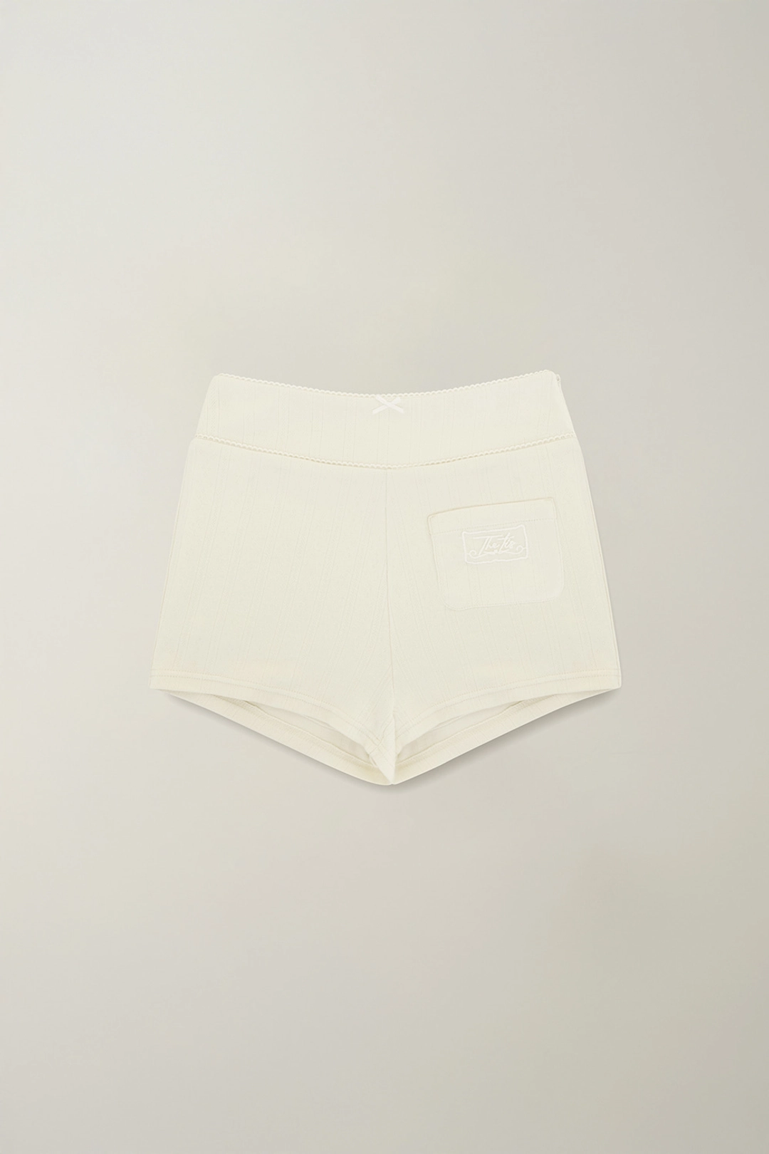더티스 LACE MINI RIBBON MICRO PANTS (CREAM) 상품 이미지 3