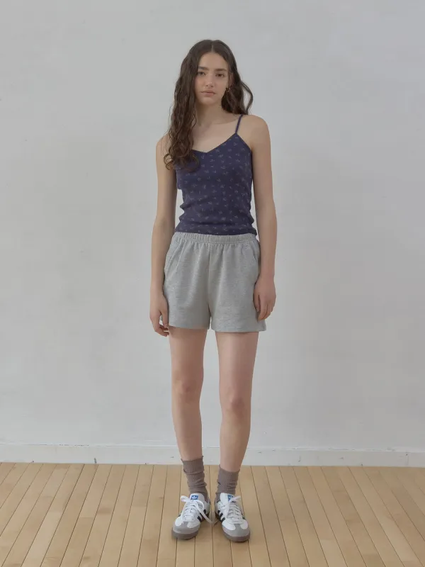 artisan cut detail shorts (melange)