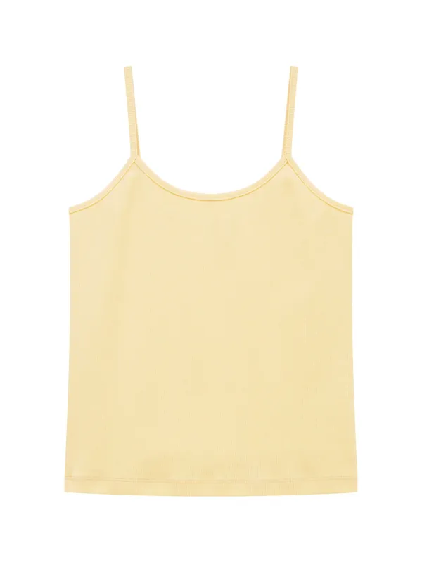 BASIC TWO-WAY TANK TOP (LIGHT YELLOW)