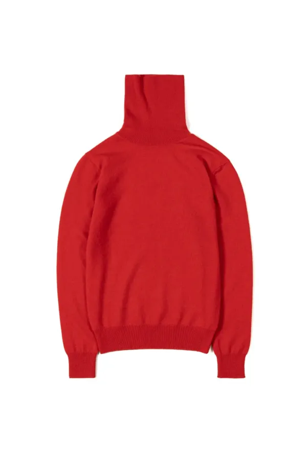 (Cashmere100/Limited)Sandy Sweater, Red