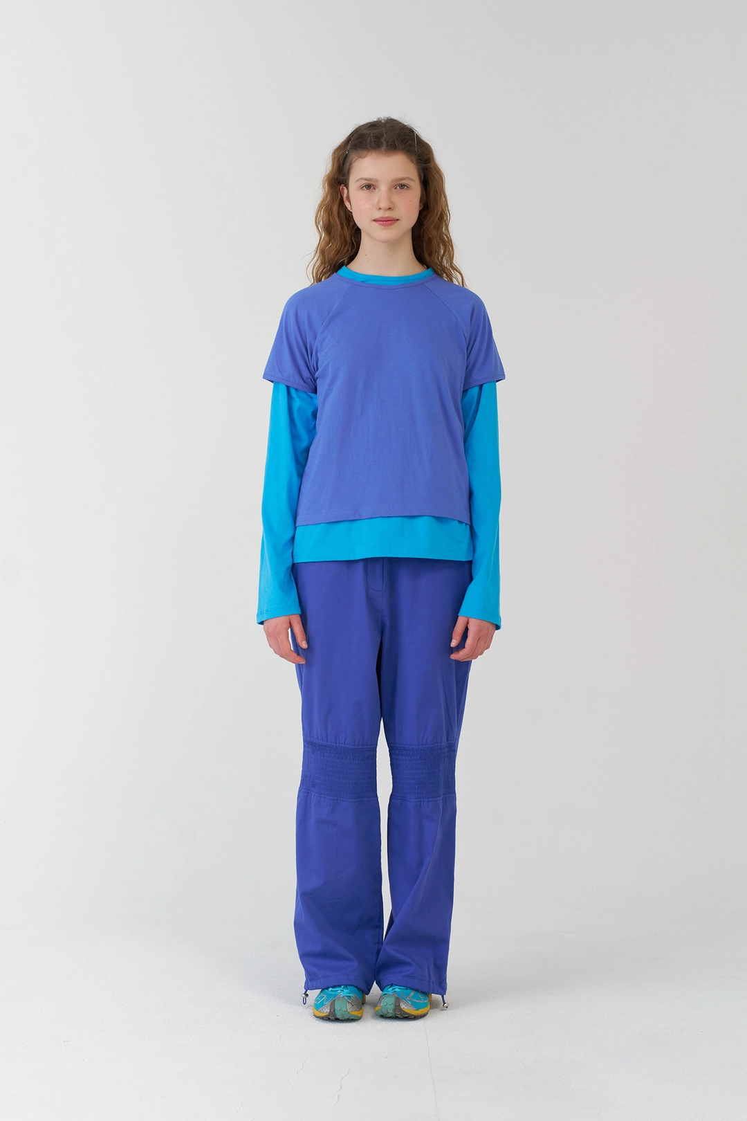 페스토 RAGLAN SHORT SLEEVE T-SHIRT EARTH BLUE 상품 이미지 2