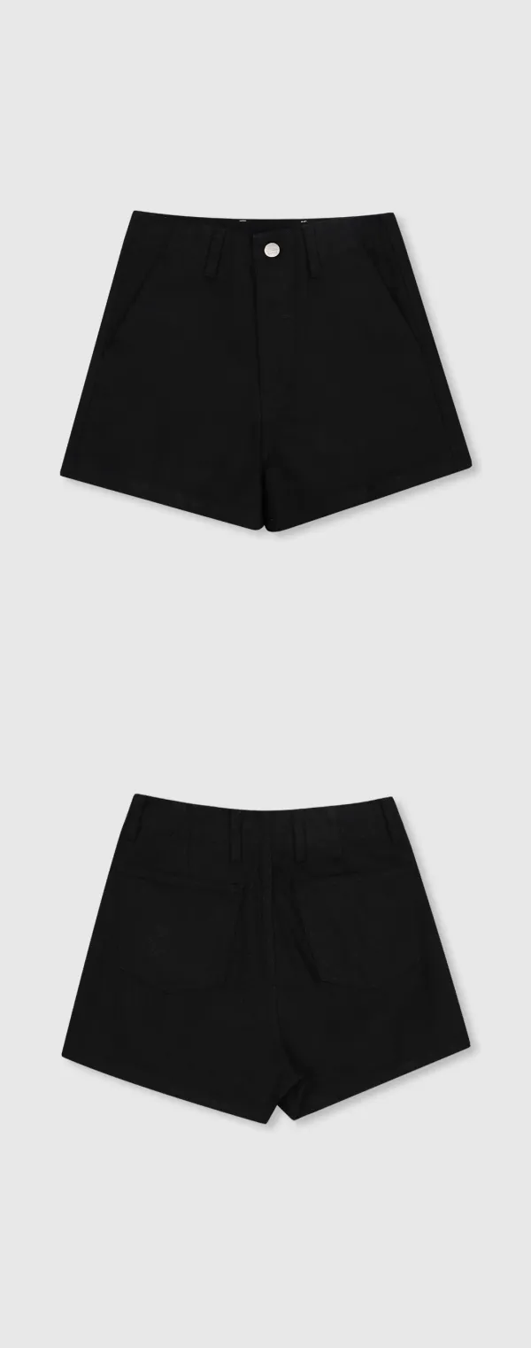 루미에르 레직기 숏 팬츠 (블랙ver)