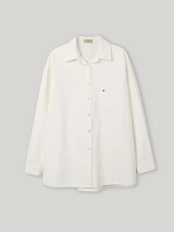 Picture Oxford Shirt Ivory (2nd)