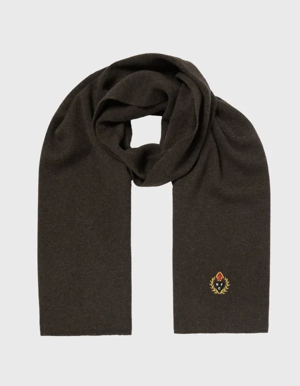 CREST WOOL MUFFLER / M.Brown