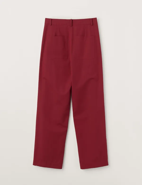 Martin Tuck Pants (Red)