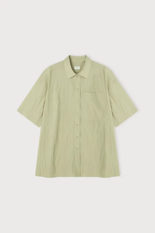 CREASE HALF SLEEVE SHIRT