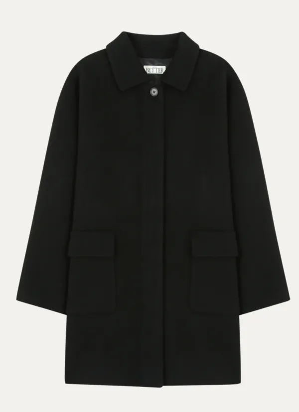 Handmade raglan wool half coat [KNFW04CT05]_[2color]