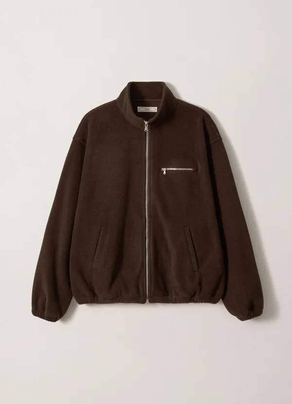 2nd / Porvoo Fleece Jacket (Brown)