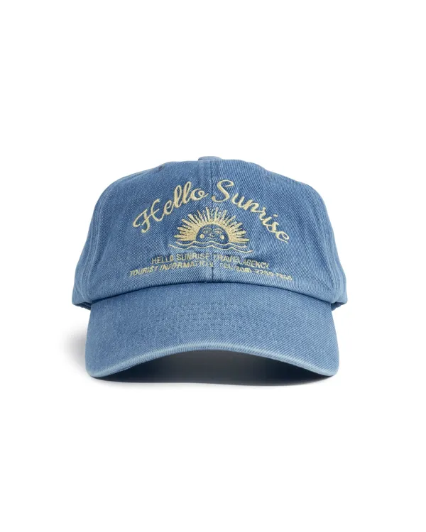 HS Travel Agency Logo Ball Cap_Denim Blue