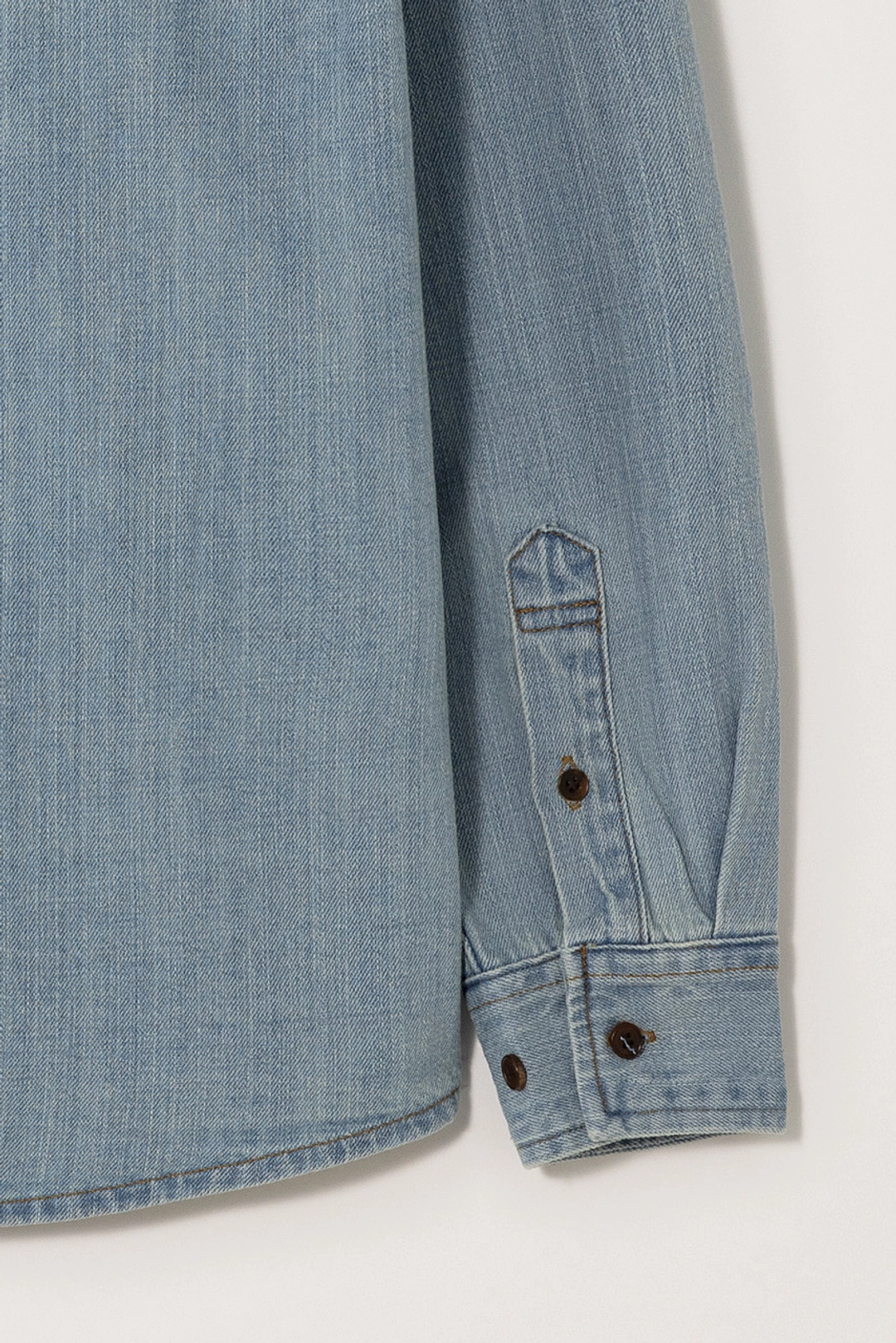 던스트 UNISEX CLASSIC DENIM SHIRT LIGHT BLUE_UDSH6A101B1 상품 이미지 3