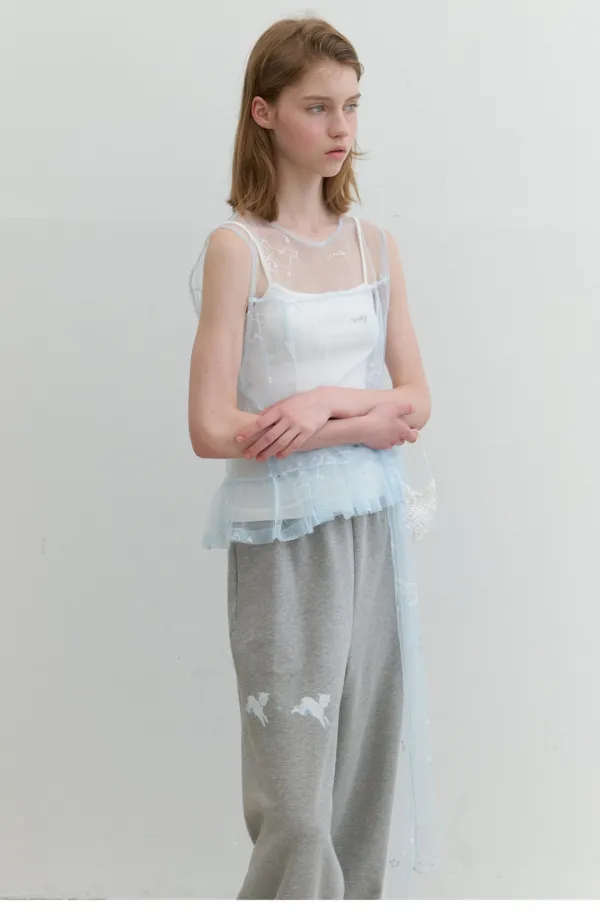 Lambie Joggers Melange Grey