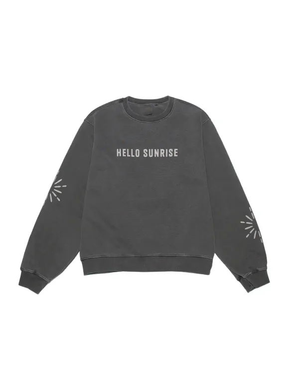 Ethnic Symbol Sweatshirt_Charcoal