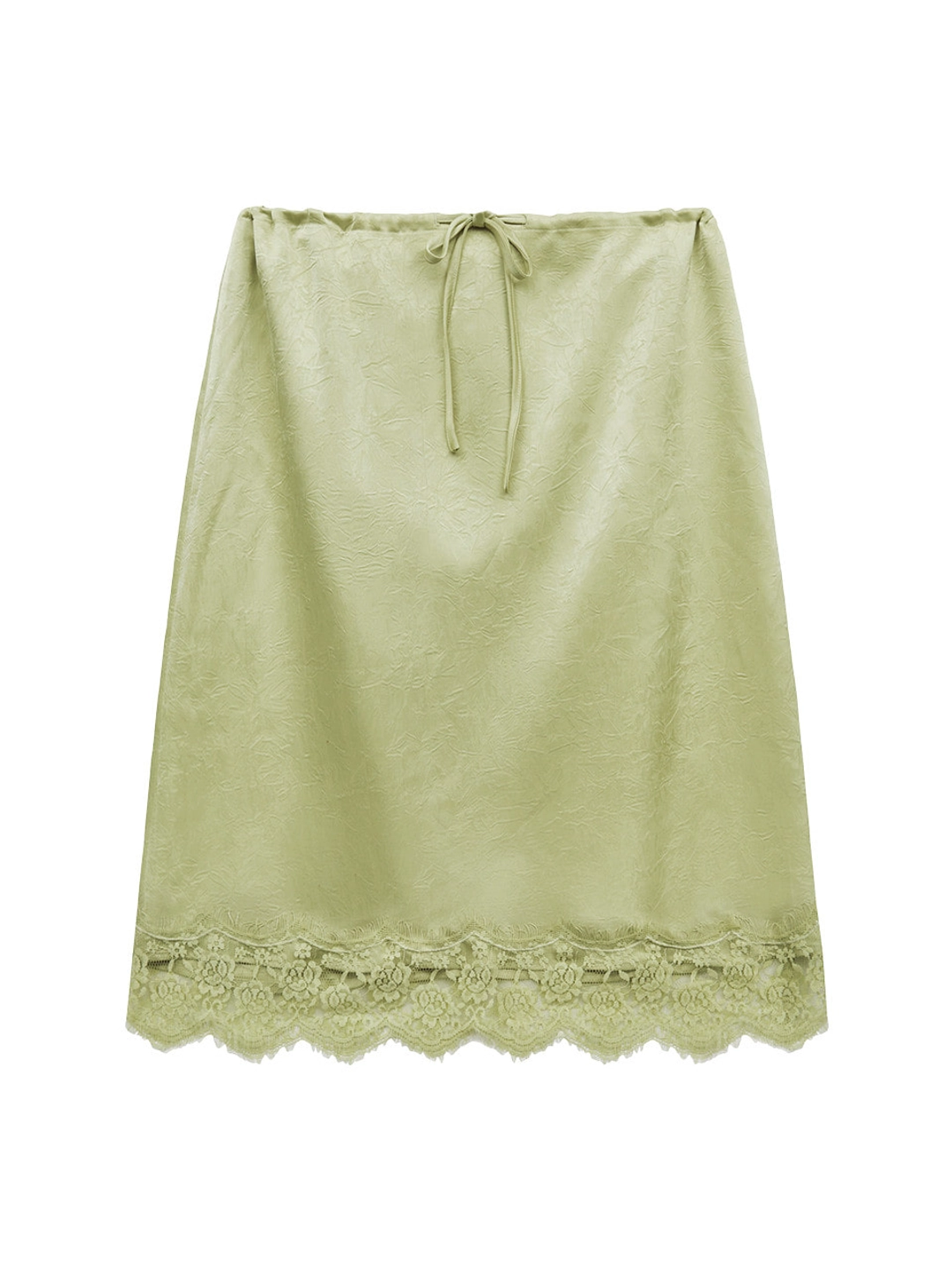 마가린핑거스 LACE JACQUARD SKIRT (OLIVE) 상품 이미지 1
