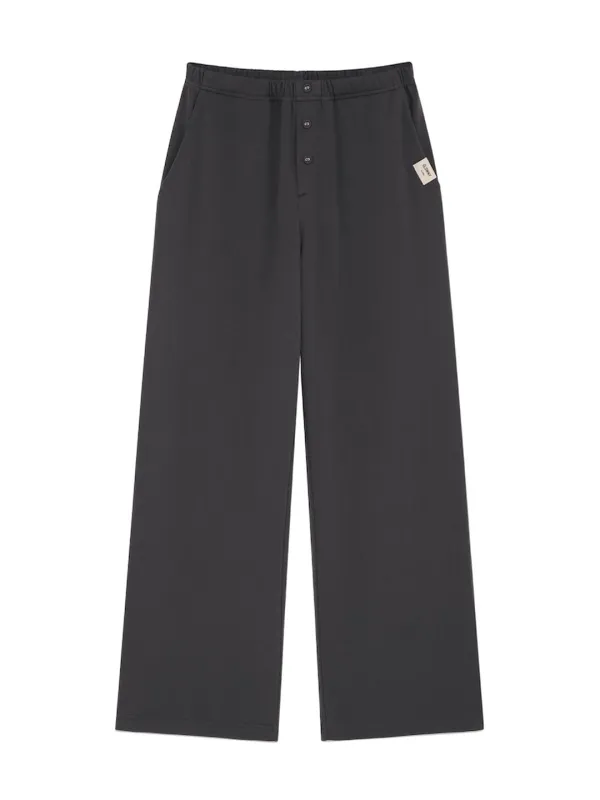 [2nd] G BUTTON FLY PANTS (CHARCOAL)
