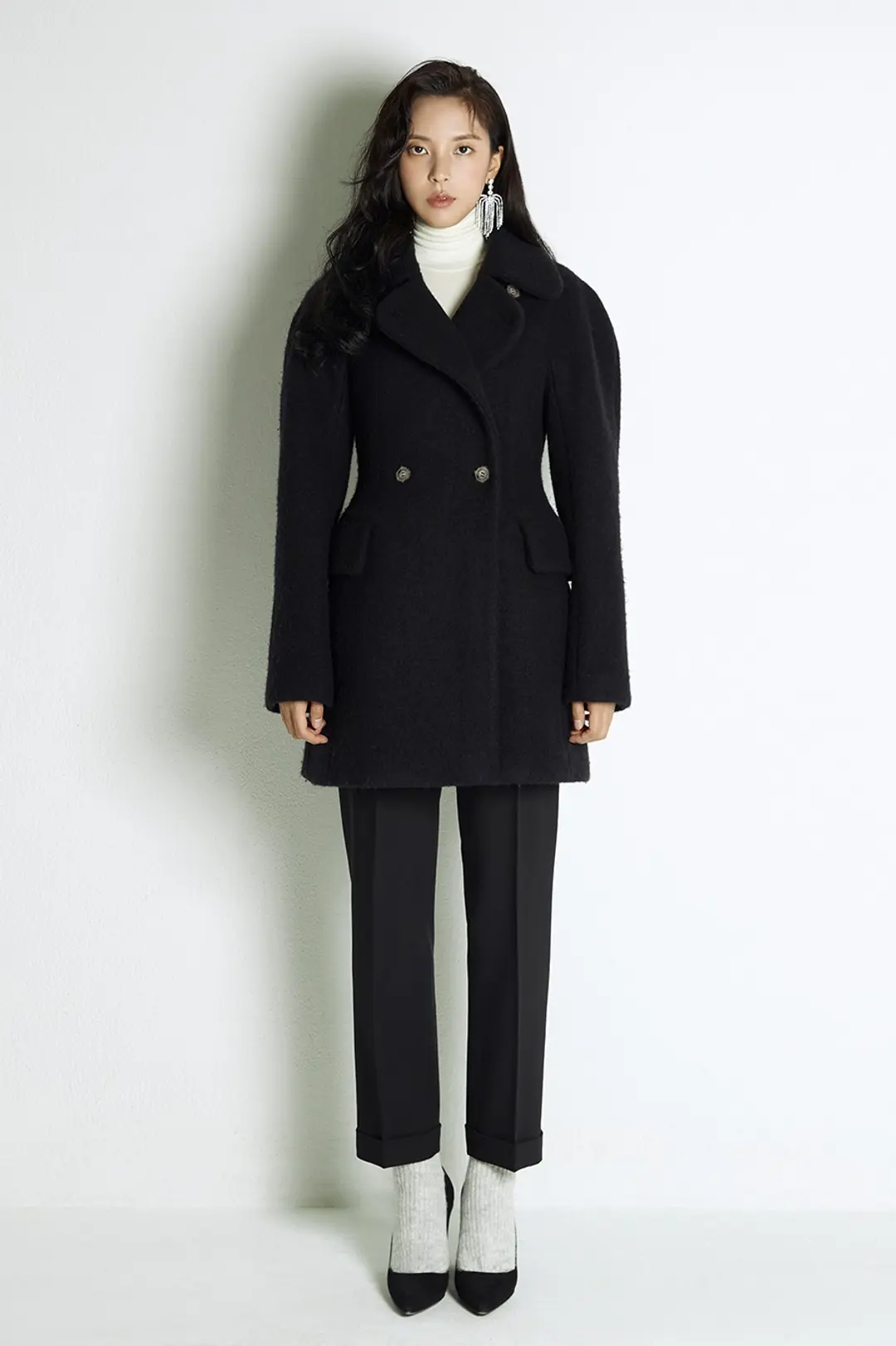 하나보 NO.8 OUTER - BLACK 상품 이미지 2