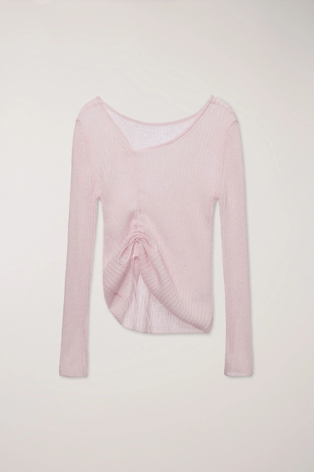 던스트 2-WAY SHIRRING KNIT TOP SOFT PINK_UDSW6A204P1 상품 이미지 1