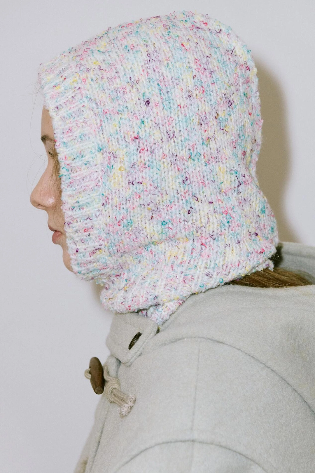 시눈 Mousse Knit Balaclava (Candy) 상품 이미지 3