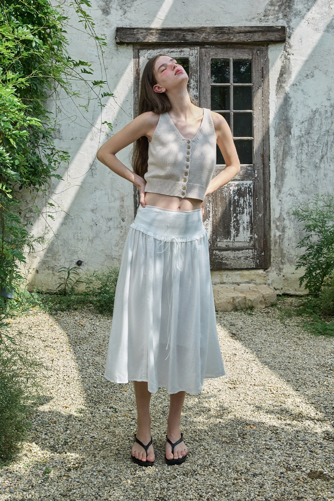 위드아웃썸머 Millo ribbon skirt 상품 이미지 2